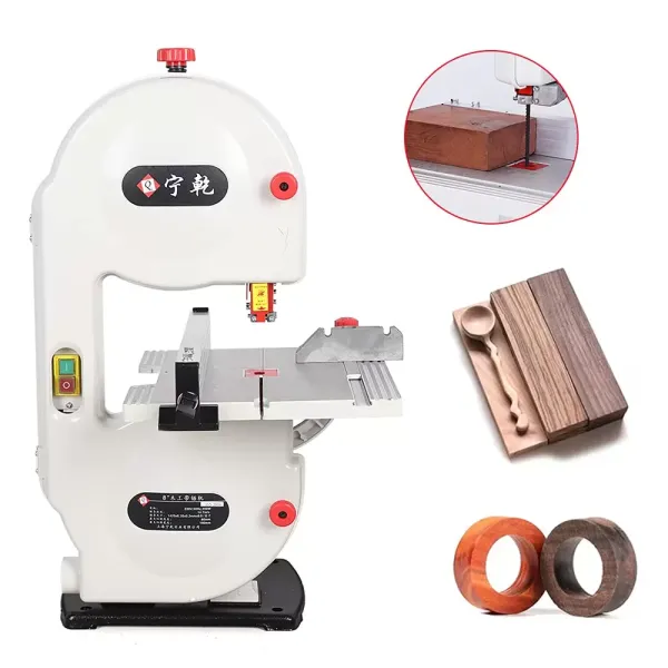 17.52*15.35*27.17 In 0~45° Super Power Copper Wire Motor High Efficiency And Safety High Temperature Resistance Band Saw Curve Cutting Machine 17.52*15.35*27.17 In 0~45° Super Power Copper Wire Motor High Efficiency And Safety High Temperature Resistance Band Saw Curve Cutting Machine