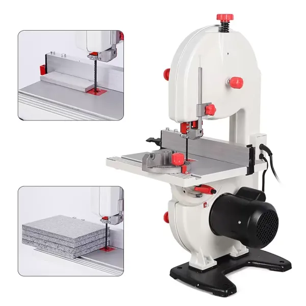 17.52*15.35*27.17 In 0~45° Super Power Copper Wire Motor High Efficiency And Safety High Temperature Resistance Band Saw Curve Cutting Machine 17.52*15.35*27.17 In 0~45° Super Power Copper Wire Motor High Efficiency And Safety High Temperature Resistance Band Saw Curve Cutting Machine