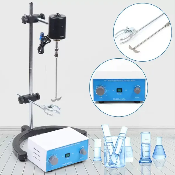 200W Electric Mixer Mix Biochemical Lab Tool 0-120 minutes