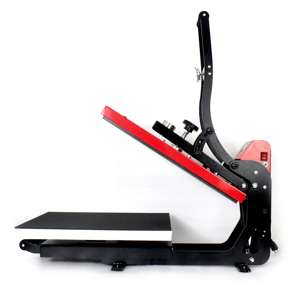 Transfer Press Magnetic Semi-automatic Heat Stamping Machine 40*50cm European Standard 220v For T-shirts Caps and Hats