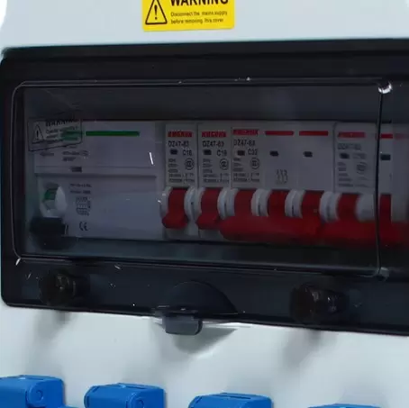 Wall-mounted Distributor Cncest 3x16a 1x32afi Construction Site Current Distributor Distributor For Damp Premises Waterproof Junction Box Wall-mounted Distributor Cncest 3x16a 1x32afi Construction Site Current Distributor Distributor For Damp Premises Waterproof Junction Box