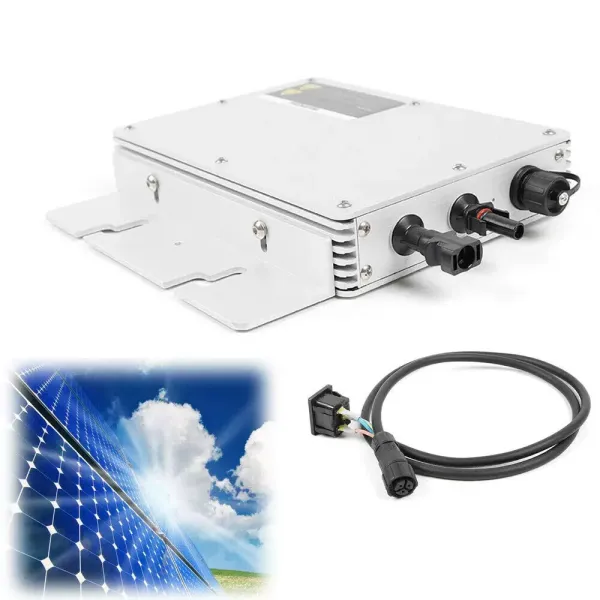 600W Wireless Controller Inverter, IP65 Waterproof Photovoltaic Inverter, Solar Grid Connected Solar Microinverter