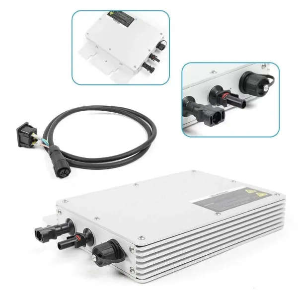 600W Wireless Controller Inverter, IP65 Waterproof Photovoltaic Inverter, Solar Grid Connected Solar Microinverter