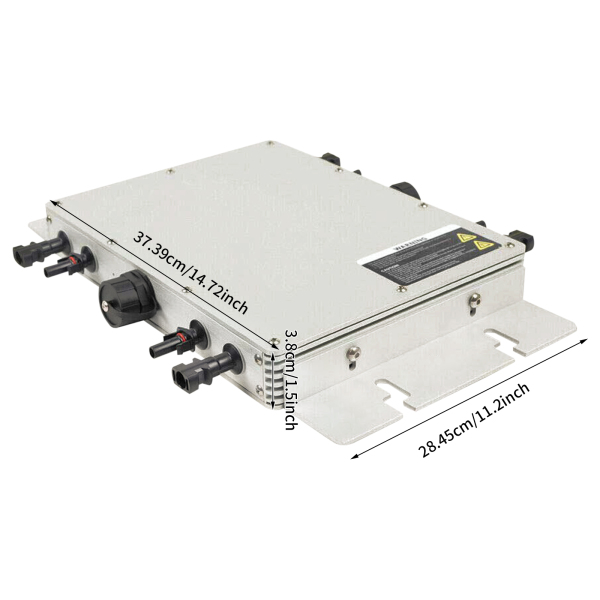 Micro Solar Inverter - MPPT Micro Photovoltaic Inverter, Durable Solar Converter Power Inverter 1200W (IP65) Micro Solar Inverter - MPPT Micro Photovoltaic Inverter, Durable Solar Converter Power Inverter 1200W (IP65)