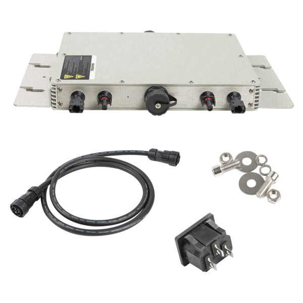 Micro Solar Inverter - MPPT Micro Photovoltaic Inverter, Durable Solar Converter Power Inverter 1200W (IP65)