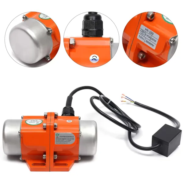 Vibrating motor - AC vibration motor - Rotation speed: 3000 rpm Vibrating motor - AC vibration motor - Rotation speed: 3000 rpm