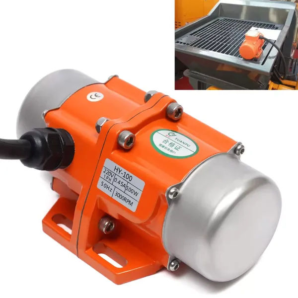 Vibrating motor - AC vibration motor - Rotation speed: 3000 rpm