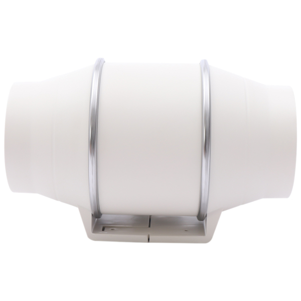 5 Inch Inline Duct Fan Exhaust Fan Mixed Flow Inline Fan Hydroponic Air Blower for Home Ventilation Powerful and Silent Inline Fan 220m³/h