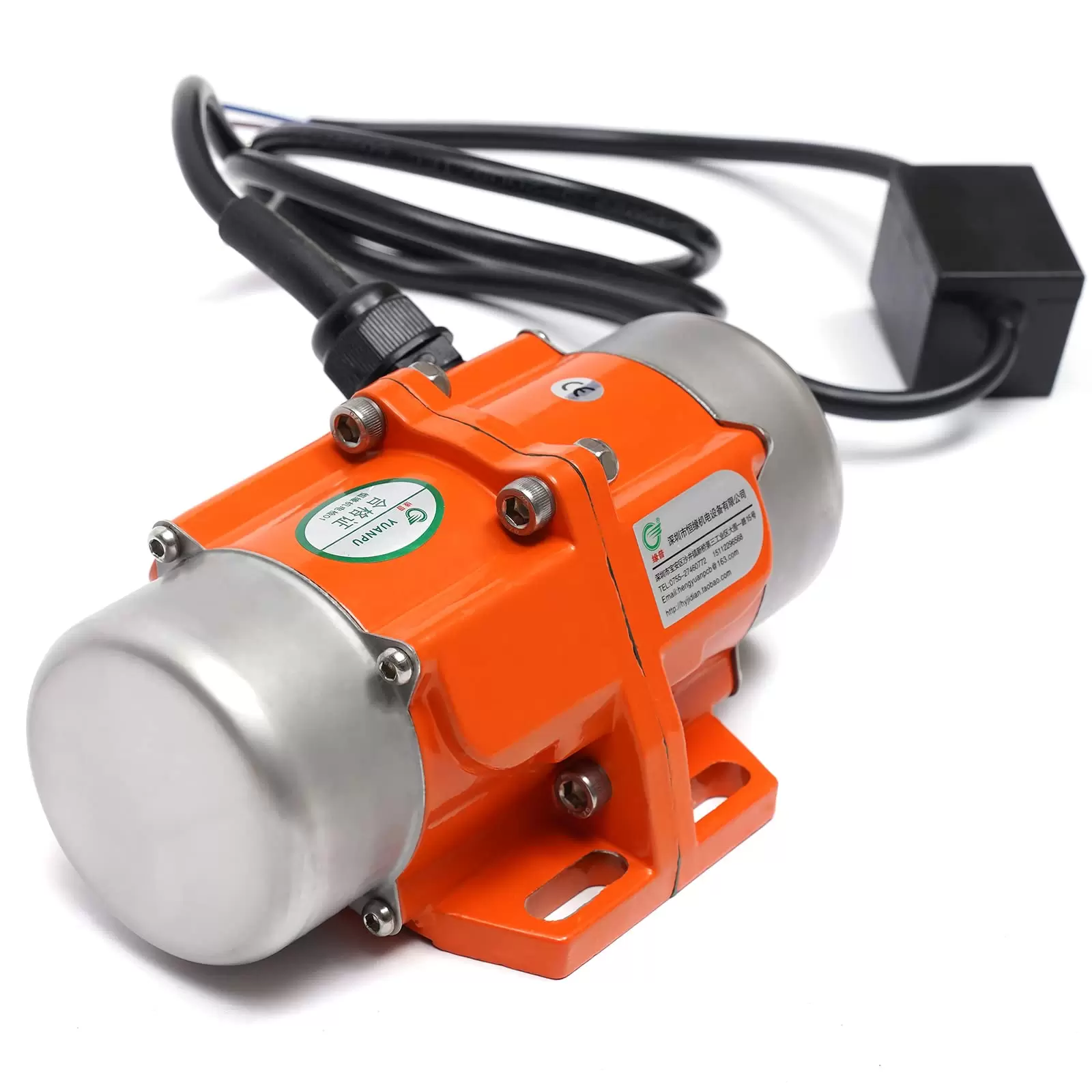 1-phase Asynchronous Vibrating Motor For Mechanical Motor AC Vibration Motor 120W Vibrating Asynchronous Vibrator 220V 3000RPM
