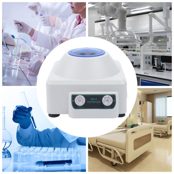 Electric Centrifuge Machine 6x20ml 900-2 Portable Lab benchtop Centrifuges for Practice 110V 4000rpm Stable PRP Centrifuge with Timer Electric Centrifuge Machine 6x20ml 900-2 Portable Lab benchtop Centrifuges for Practice 110V 4000rpm Stable PRP Centrifuge with Timer