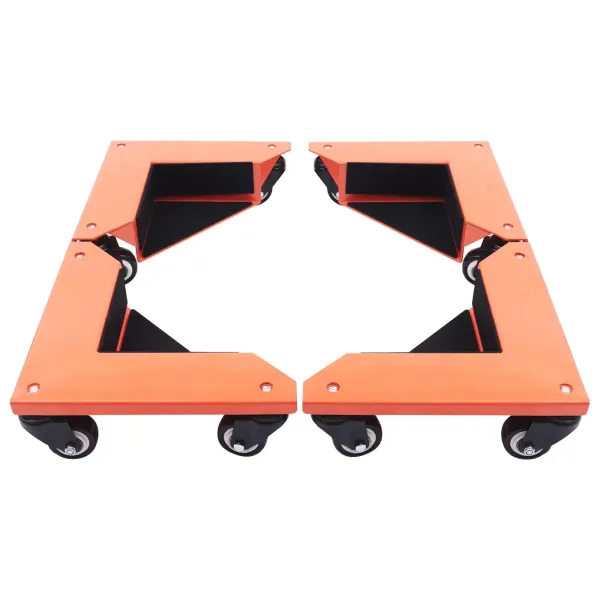 Desk Cabinet Corner Mover Dolly Furniture Dollies Roller for Furniture Moving Cart Set of 4 For Pianos Washing Machines Filing Cabinets