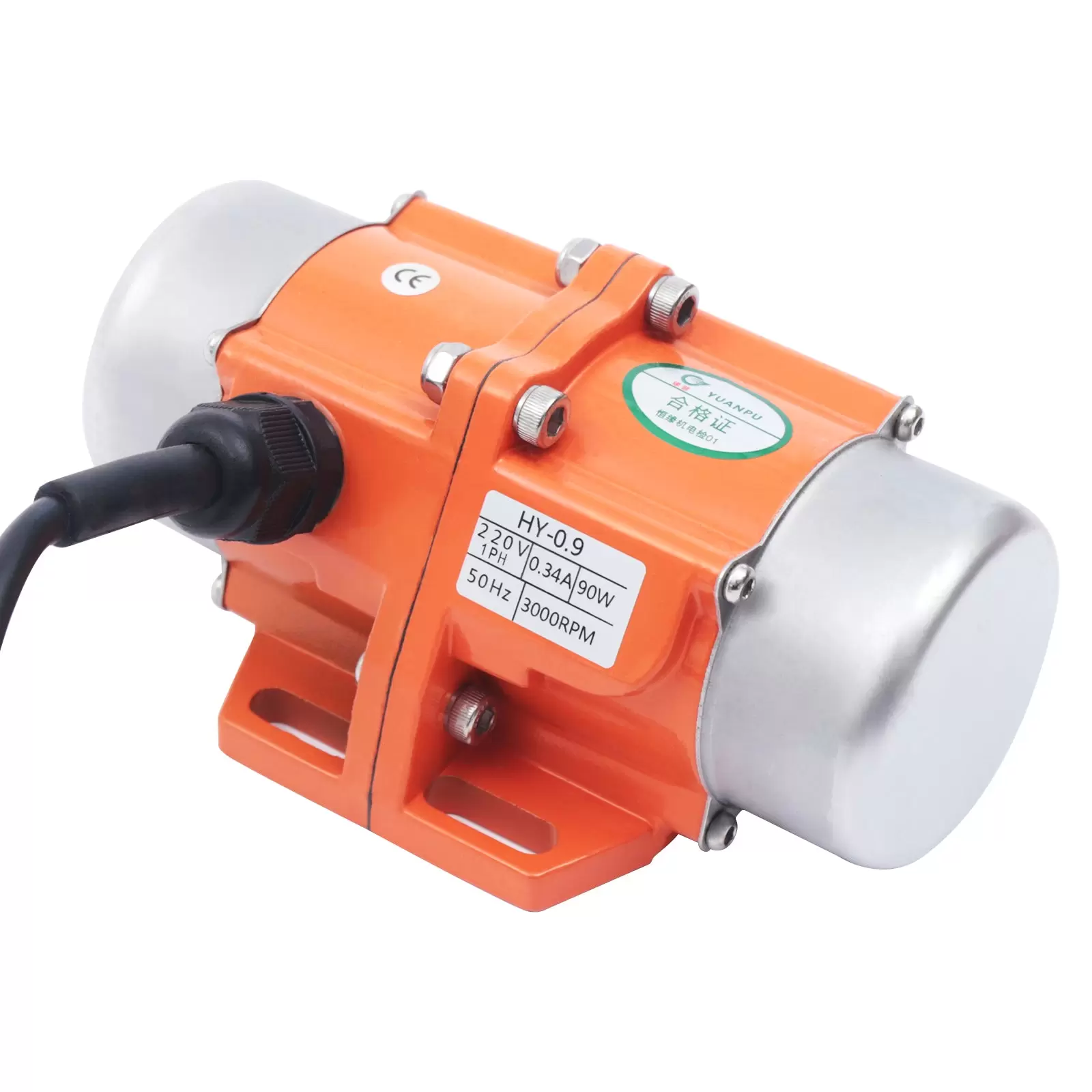 90W AC Vibration Motor Asynchronous Vibrating Vibrator 220V 3000RPM