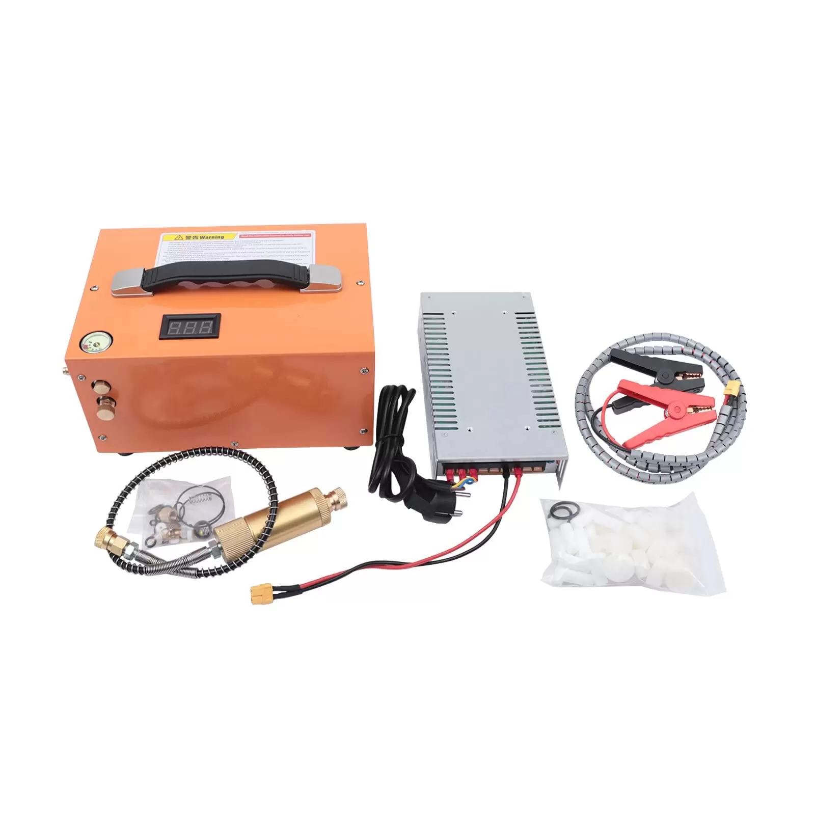 High Compressed Air Pump Compressor Electric Air Pump 30MPa/300Bar/4500PSI Air Compressor Pump, 300W Compressor