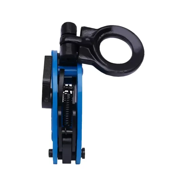2T Vertical Plate Clamp Steel Plate Lifting Clamp Jaw Opening up with Wear-Resistant Hook for Lifting and Transporting