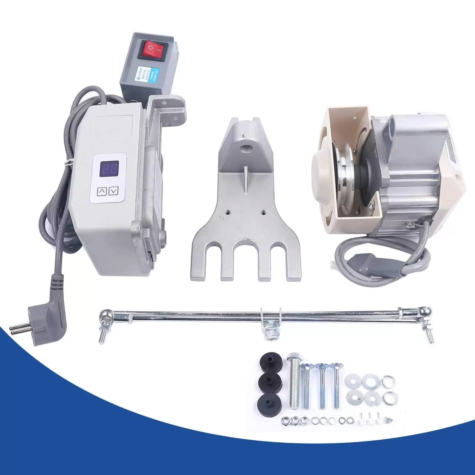 550W Brushless Electric Sewing Machine Motor, Energy-Efficient Tailless Motor 4500RPM 550W Brushless Electric Sewing Machine Motor, Energy-Efficient Tailless Motor 4500RPM