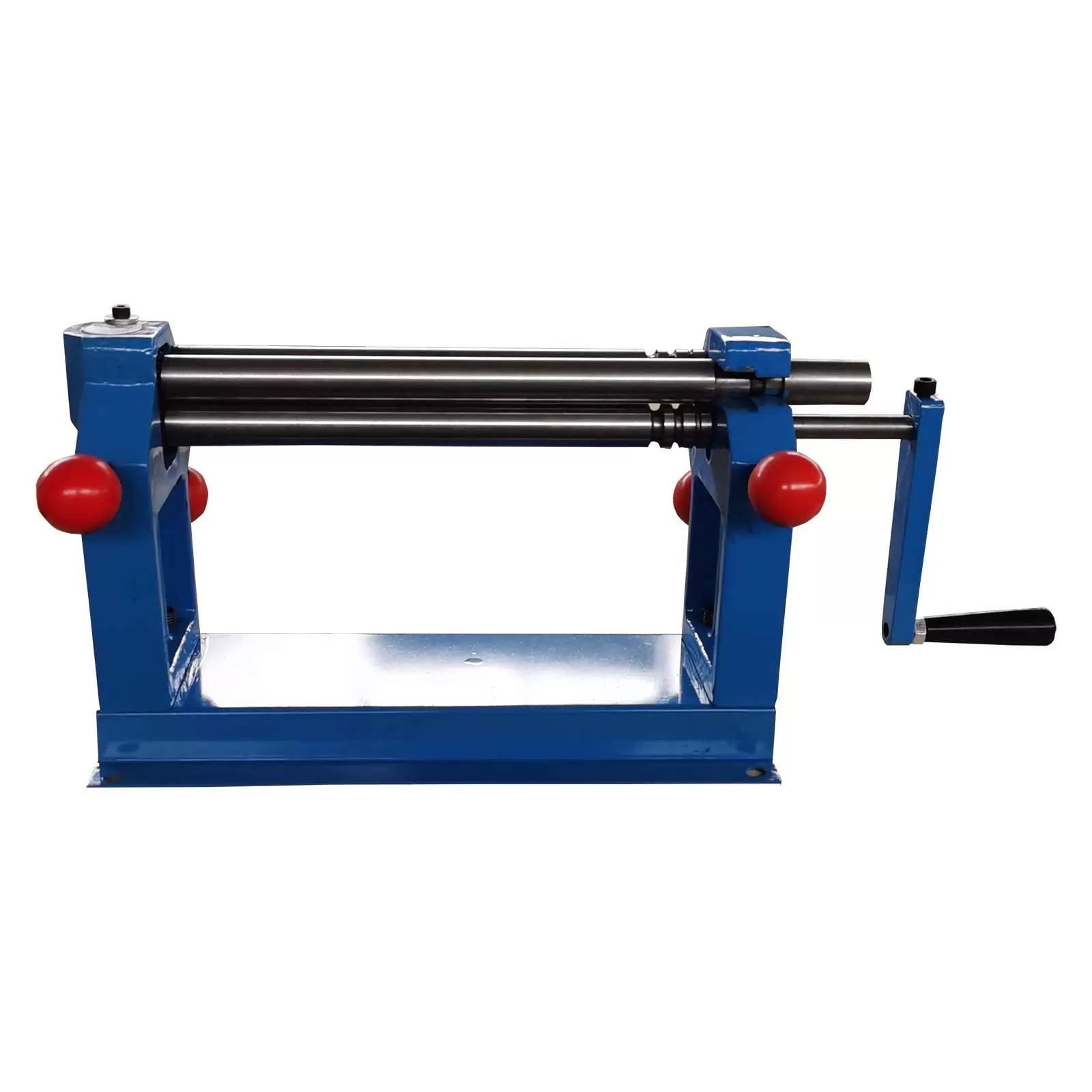 3 Roller Round Bending Machine Portable Sheet Metal Bending Machine with Adjustable Rolling Radius 305mm SR 305J Roller Machine