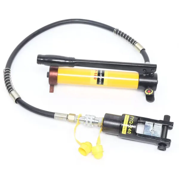 12T Hydraulic Crimping Pliers Crimping Jaws Crimping Pliers 180° Crimping Pliers Rotation 16-240 mm² Can Be Combined With A Hand Pump