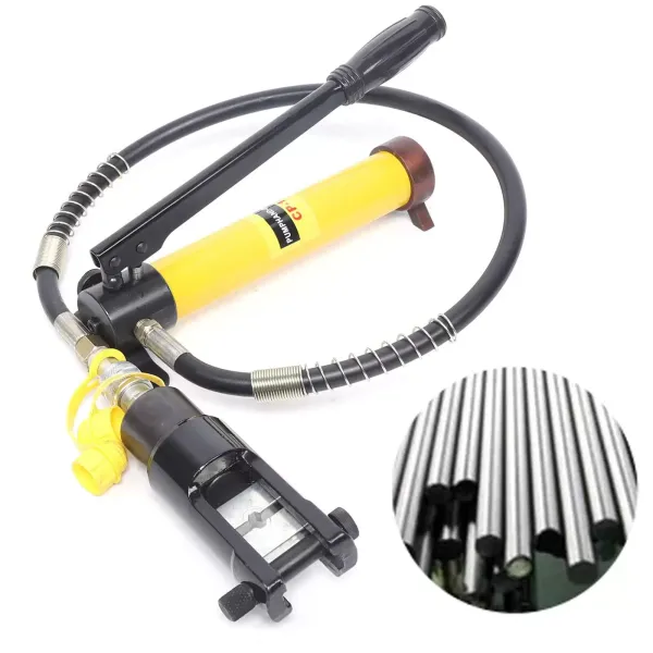 12T Hydraulic Crimping Pliers Crimping Jaws Crimping Pliers 180° Crimping Pliers Rotation 16-240 mm² Can Be Combined With A Hand Pump