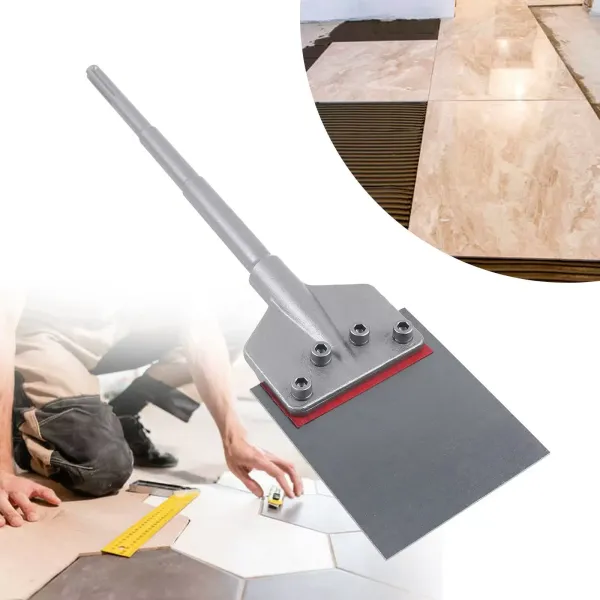 Plus Chisel SDS-Max Spatula Chisel Floor Scraper Ceramic Wall Tile Scraper Spatula Tool 245*60 mm for Tile Removal Support Chisel Spatula