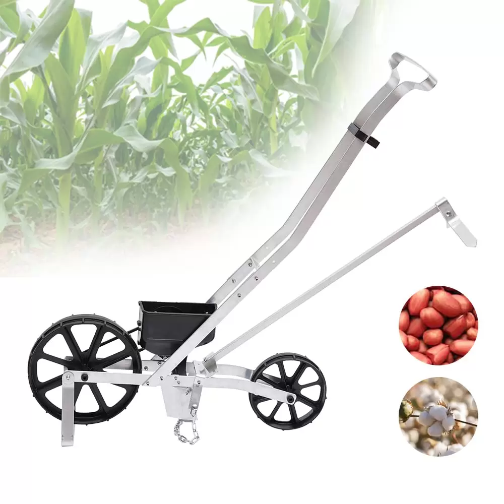 Manual Metal Precision Planter for Vegetable Plants Garden Seeder Row Seed Planter w/6 Seed Plates Transplanter Seeder Lawn Spreader Manual Metal Precision Planter for Vegetable Plants Garden Seeder Row Seed Planter w/6 Seed Plates Transplanter Seeder Lawn Spreader