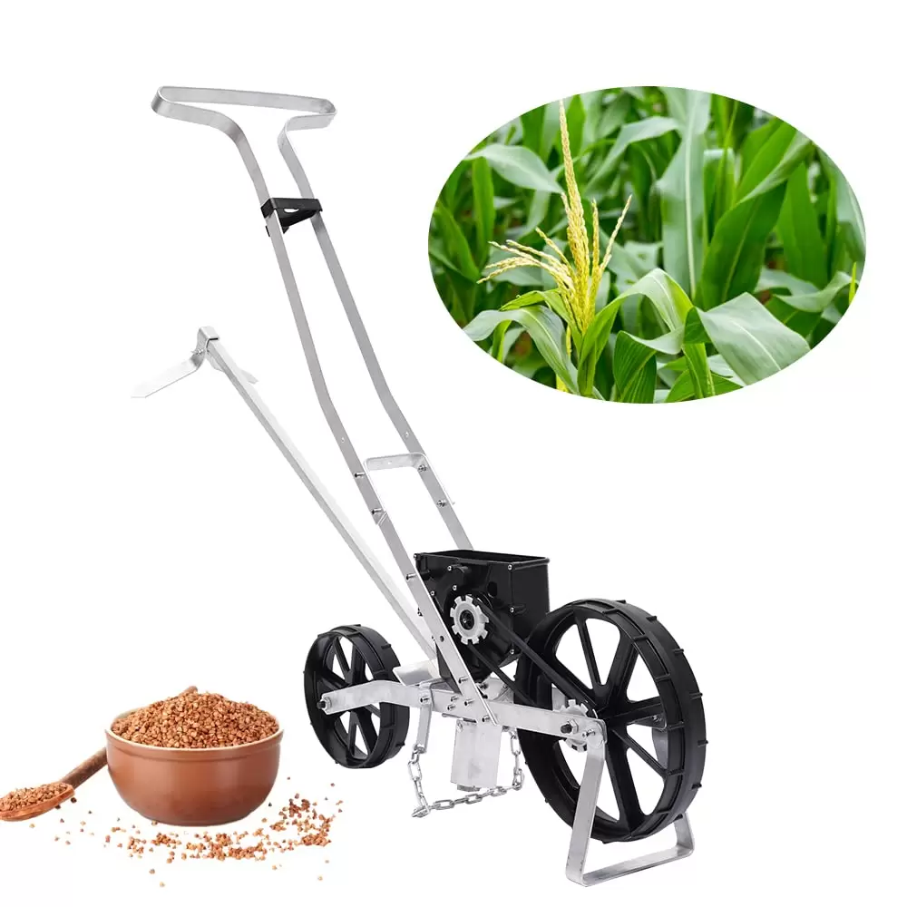 Manual Metal Precision Planter for Vegetable Plants Garden Seeder Row Seed Planter w/6 Seed Plates Transplanter Seeder Lawn Spreader Manual Metal Precision Planter for Vegetable Plants Garden Seeder Row Seed Planter w/6 Seed Plates Transplanter Seeder Lawn Spreader