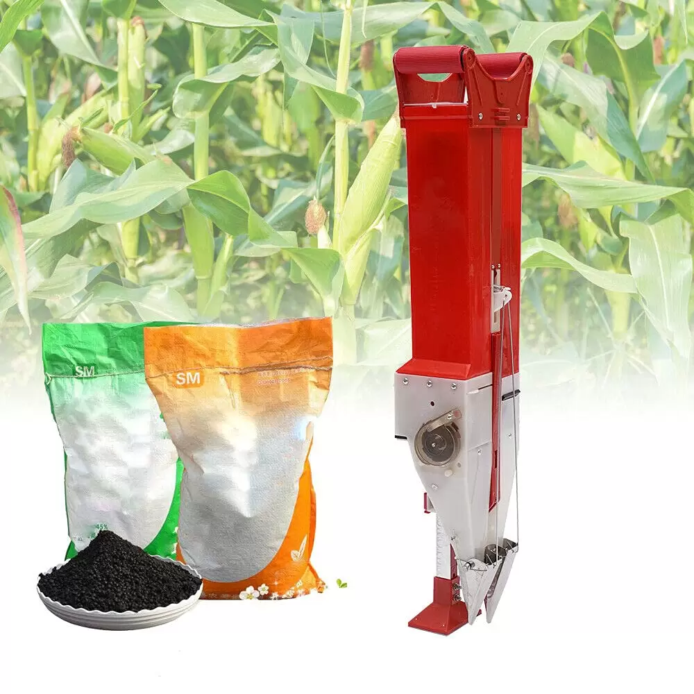 Automatic Planter, Handheld Garden Metal Precision Seeder, Manually Adjustable Planter, 1.1kg Capacity