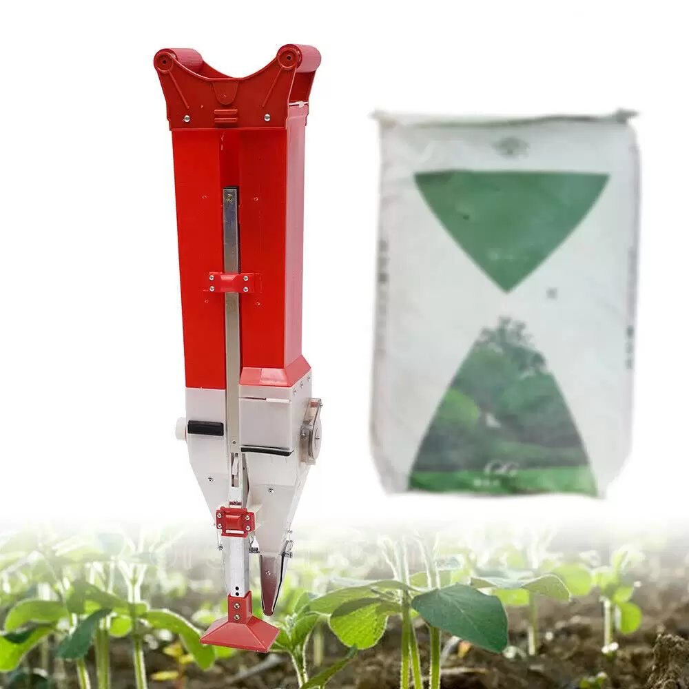 Automatic Planter, Handheld Garden Metal Precision Seeder, Manually Adjustable Planter, 1.1kg Capacity