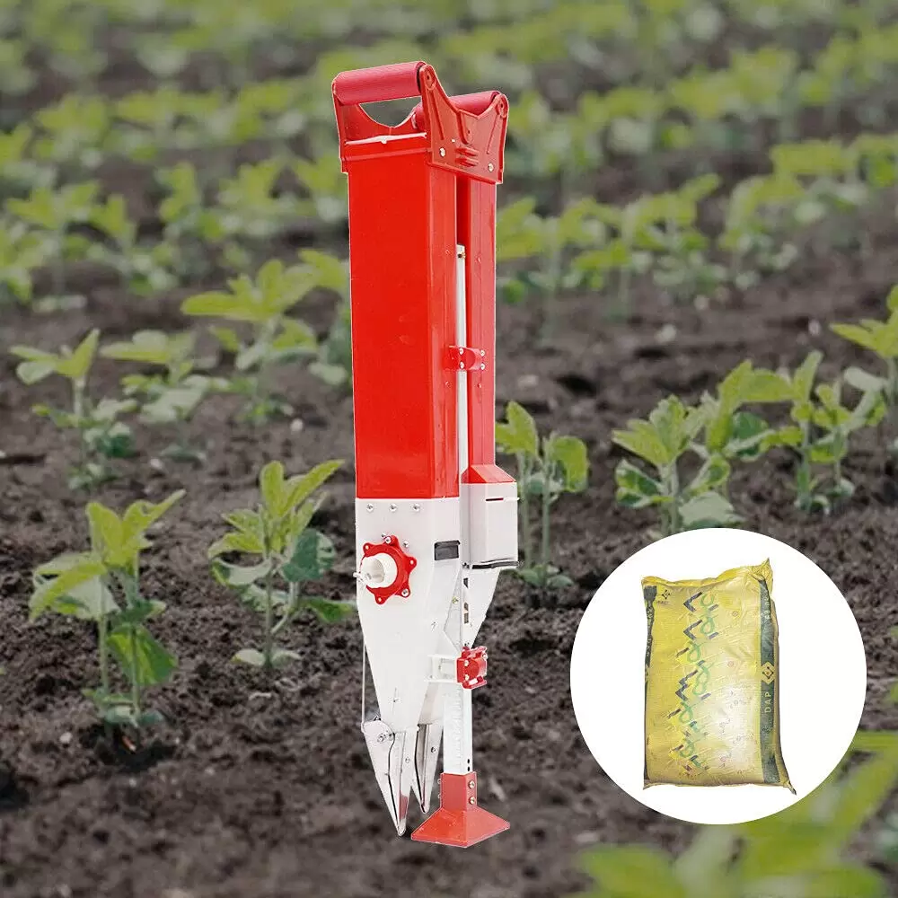 Automatic Planter, Handheld Garden Metal Precision Seeder, Manually Adjustable Planter, 1.1kg Capacity