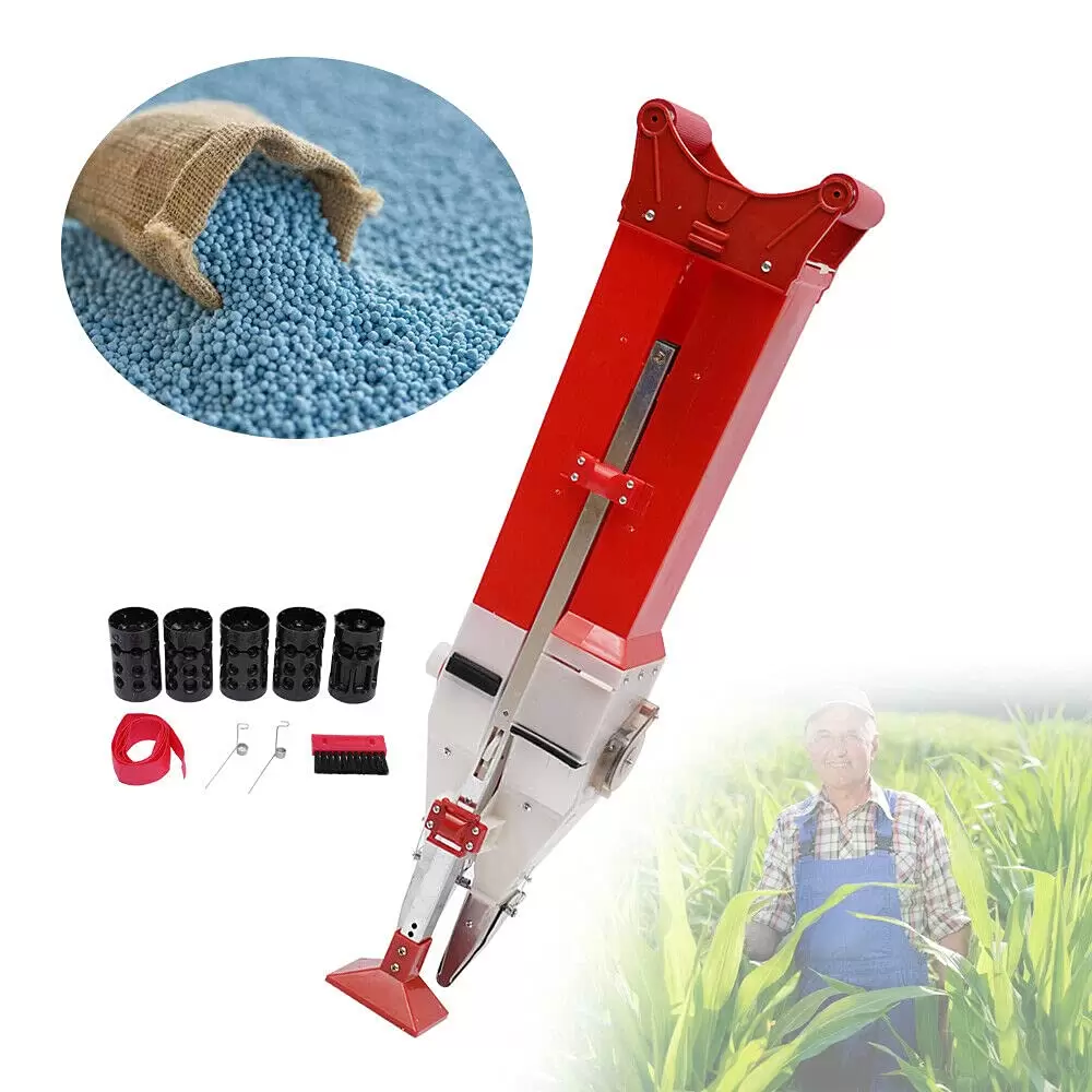 Automatic Planter, Handheld Garden Metal Precision Seeder, Manually Adjustable Planter, 1.1kg Capacity