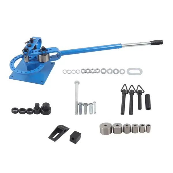 7 Die Tube Bender, 1-3" Manual Bender, Extension Handle Manual Bender