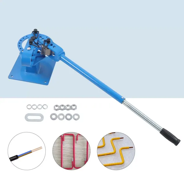 7 Die Tube Bender, 1-3" Manual Bender, Extension Handle Manual Bender