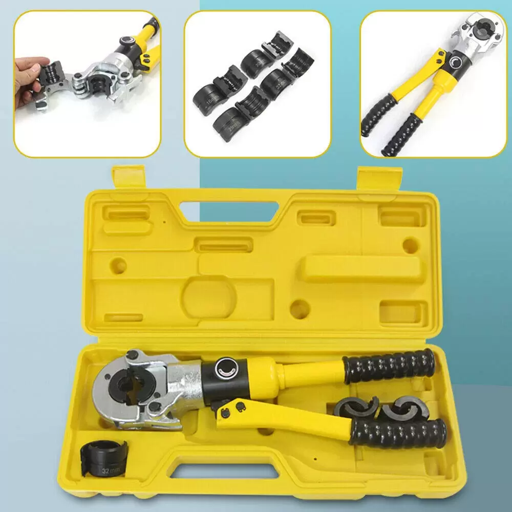 TH 16-32mm Profile 8 ton hydraulic press pliers for composite pipe multi-layer crimping pliers
