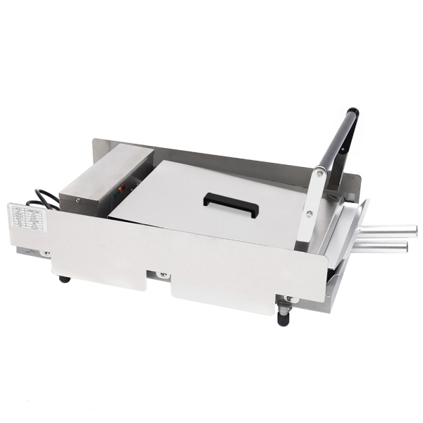 2000W Electric Mini Waffle Maker Hamburger Cooker Commercial Electric Burger Maker Stainless Steel 50-300°C for Burger Bacon Buns Eggs