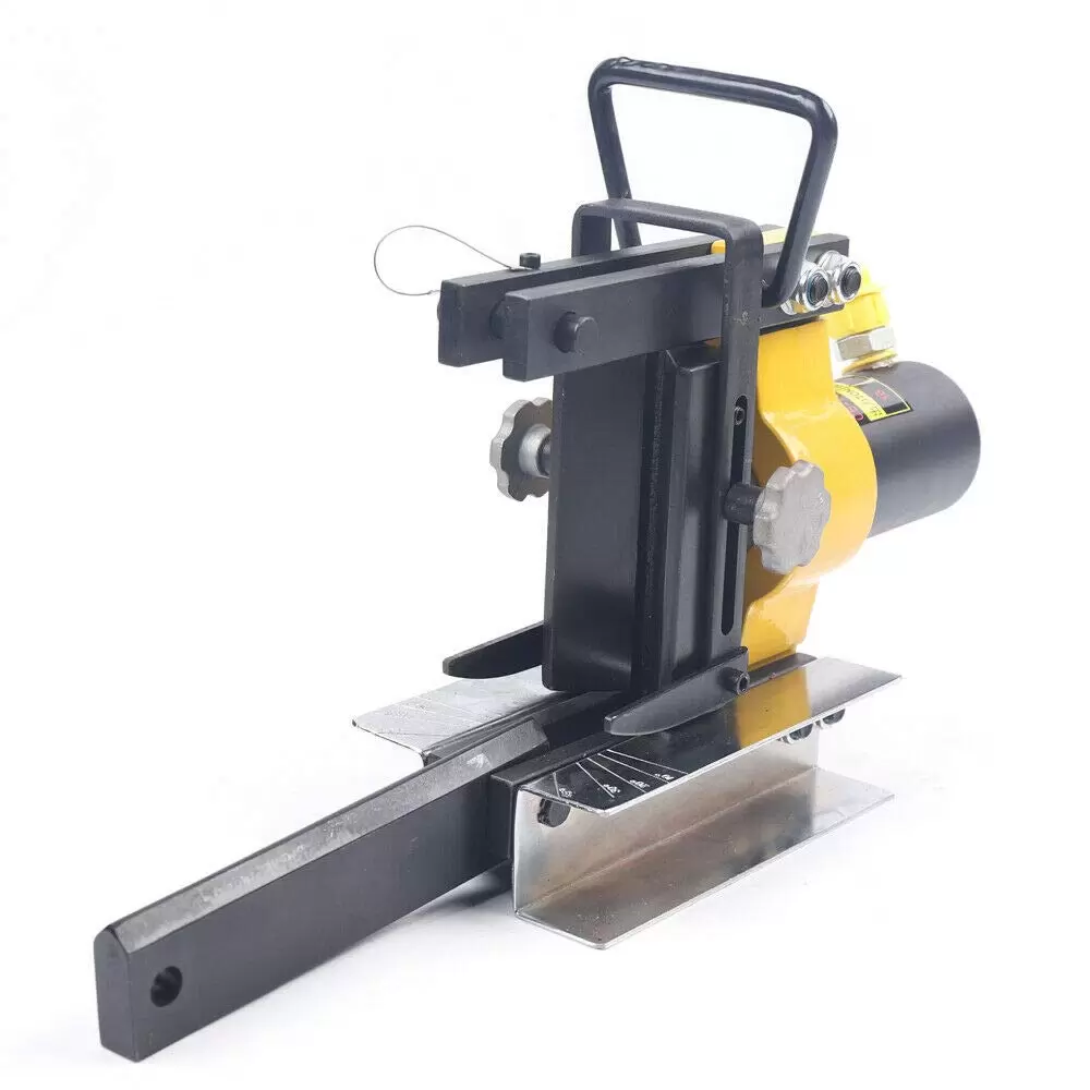 Hydraulic Iron Bar Bender 35300 lbs Heavy Duty Large Bend Radius 16 ton Hydraulic Copper Busbar Bender Scale Indication 150mm Heavy Duty Bender