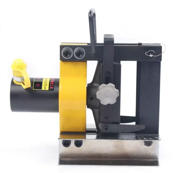 Hydraulic Iron Bar Bender 35300 lbs Heavy Duty Large Bend Radius 16 ton Hydraulic Copper Busbar Bender Scale Indication 150mm Heavy Duty Bender