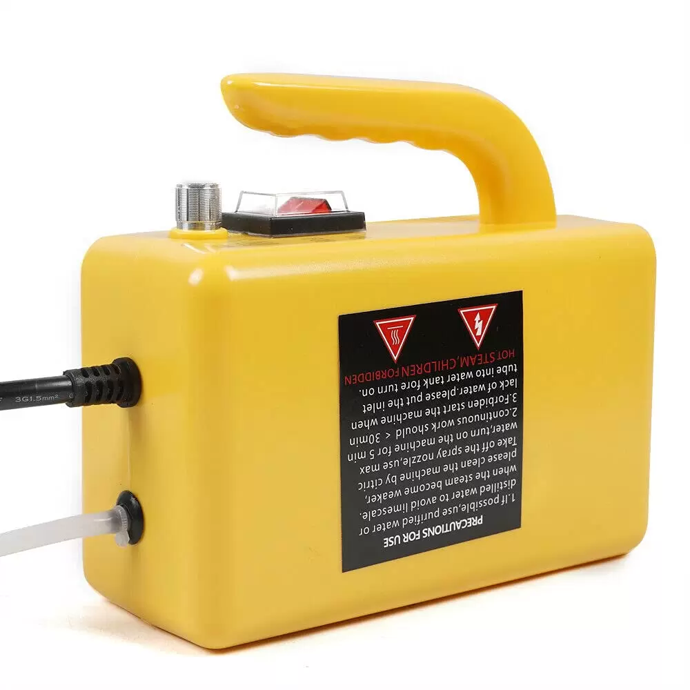 2600W High Pressure Steam Cleaner - Manual Steam Cleaning Tool - Multiple Protection - Automatic Temperature Regulation
