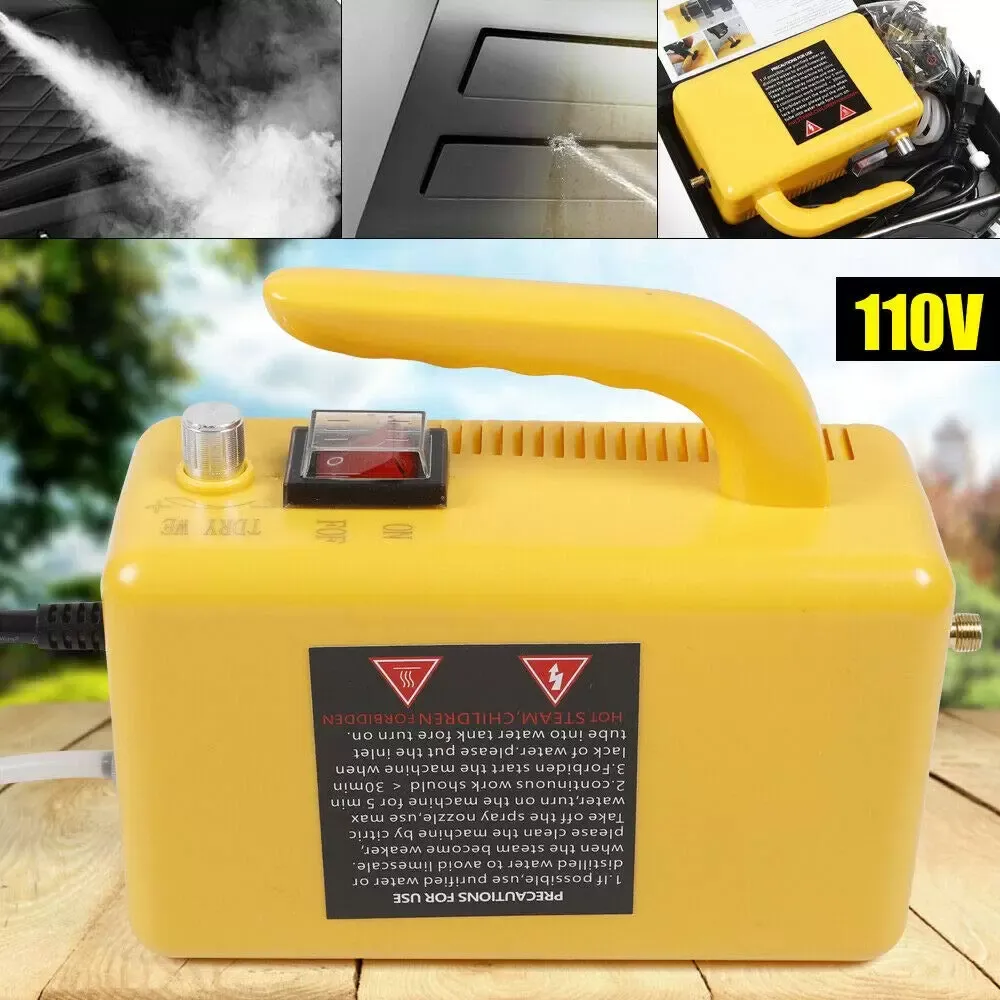 2600W High Pressure Steam Cleaner - Manual Steam Cleaning Tool - Multiple Protection - Automatic Temperature Regulation