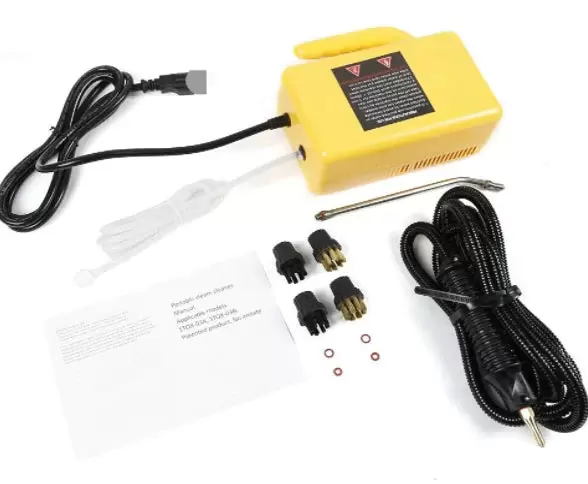 2600W High Pressure Steam Cleaner - Manual Steam Cleaning Tool - Multiple Protection - Automatic Temperature Regulation
