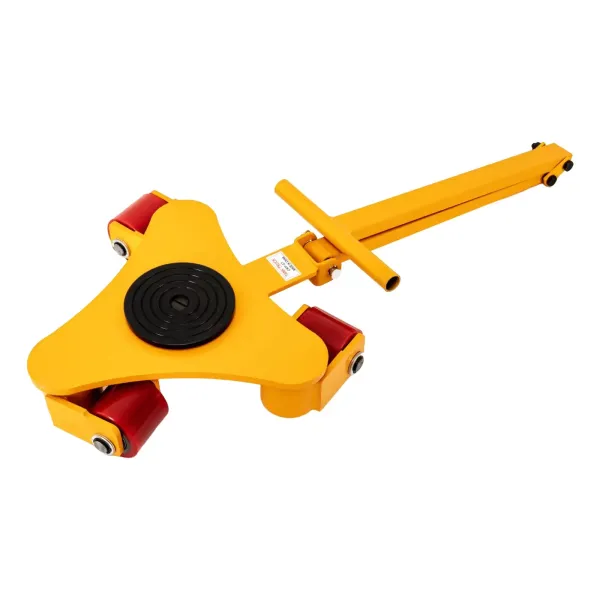6600LBS Machinery Transport Chassis, Heavy Duty Casters, 360° Swivel, Furniture Glides