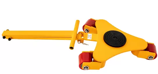 6600LBS Machinery Transport Chassis, Heavy Duty Casters, 360° Swivel, Furniture Glides
