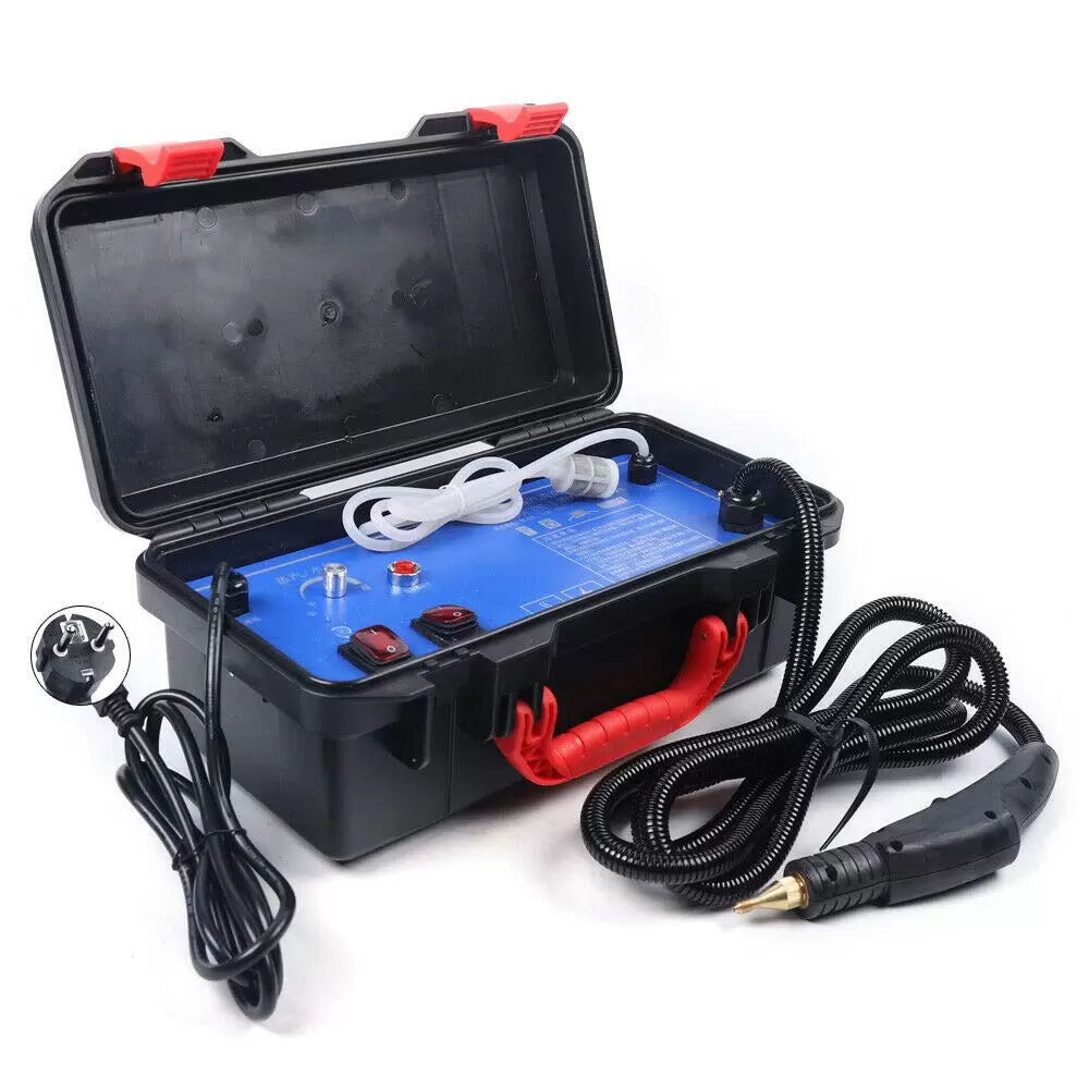 Portable Steam Cleaner High Pressure Steam Cleaning Machine 3000W Commercial Steam Cleaning System Automatic Pump Steam Washer for Kitchen Bathroom