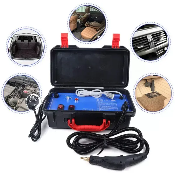 Portable Steam Cleaner High Pressure Steam Cleaning Machine 3000W Commercial Steam Cleaning System Automatic Pump Steam Washer for Kitchen Bathroom