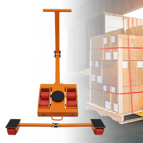 CNCEST 8T Heavy Duty Transport Chassis Ideal For Using In Professional And Industrial Environments Brand New Condition Rubber Surface