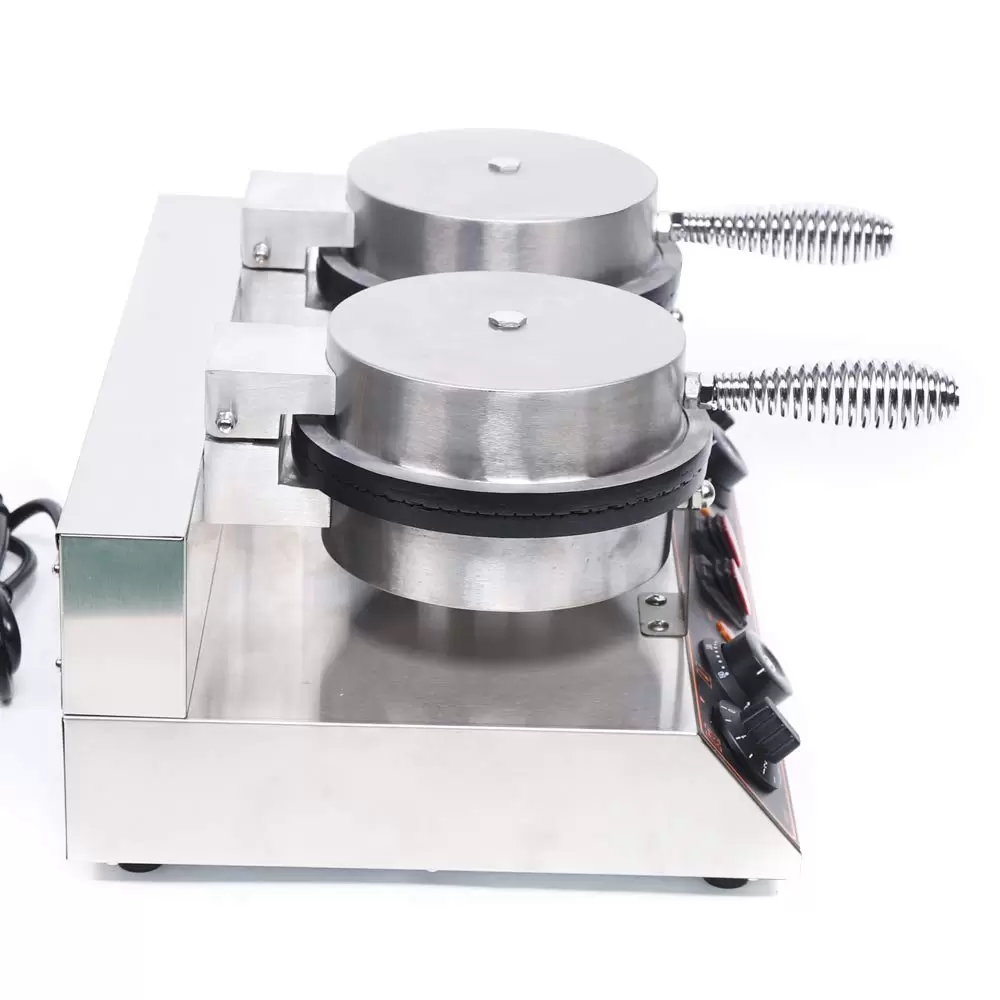 Cone iron with 1200 W, waffle maker, cone maker, ice cream cone maker, 180° rotation, non-stick coating Cone iron with 1200 W, waffle maker, cone maker, ice cream cone maker, 180° rotation, non-stick coating