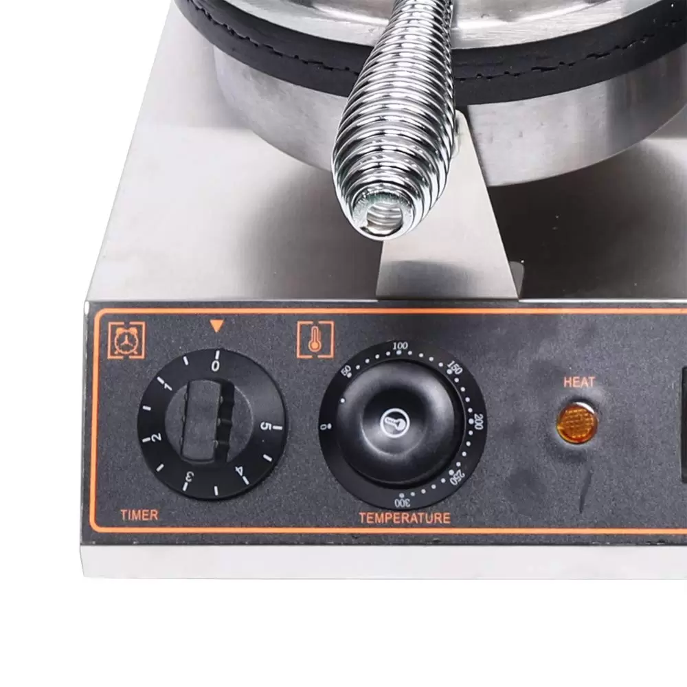 Cone iron with 1200 W, waffle maker, cone maker, ice cream cone maker, 180° rotation, non-stick coating Cone iron with 1200 W, waffle maker, cone maker, ice cream cone maker, 180° rotation, non-stick coating