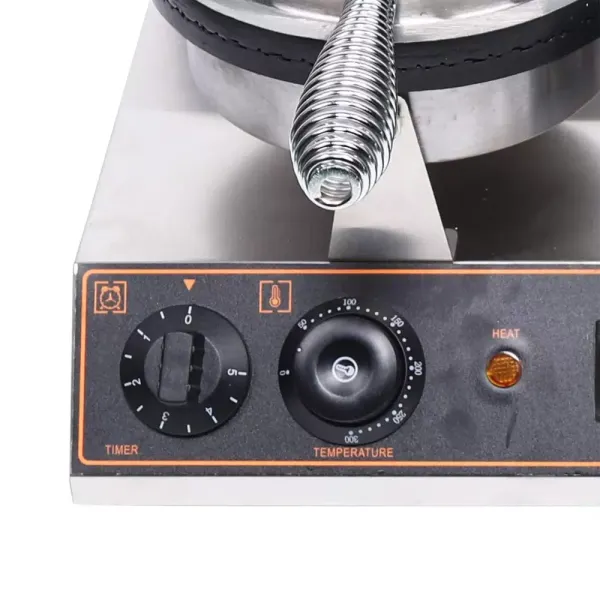 Cone iron with 1200 W, waffle maker, cone maker, ice cream cone maker, 180° rotation, non-stick coating