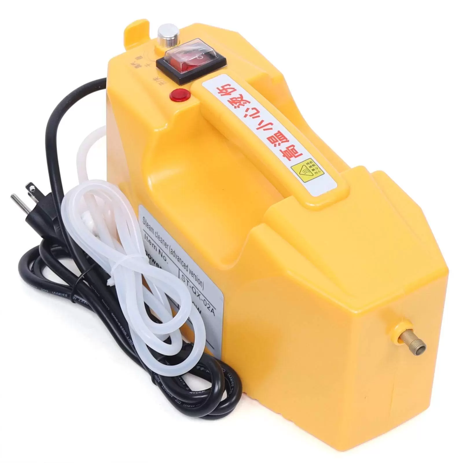 Electric High Pressure Steam Cleaner - Mobile Steam Generator - 220V - 2600W - Yellow