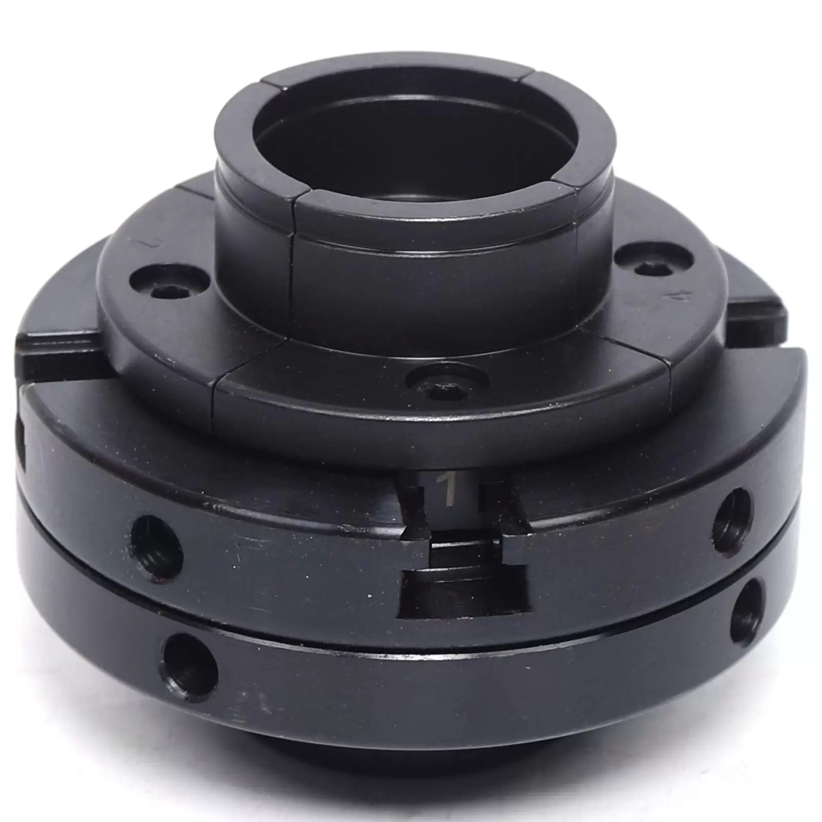 Self-centering 4-jaw Chuck M18 Thread Clamping Range 40-70 mm Made of High-quality 45 SteelWear-resistant Corrosion-resistant for Most Wood Lathes Self-centering 4-jaw Chuck M18 Thread Clamping Range 40-70 mm Made of High-quality 45 SteelWear-resistant Corrosion-resistant for Most Wood Lathes