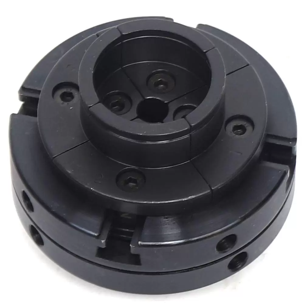 Self-centering 4-jaw Chuck M18 Thread Clamping Range 40-70 mm Made of High-quality 45 SteelWear-resistant Corrosion-resistant for Most Wood Lathes