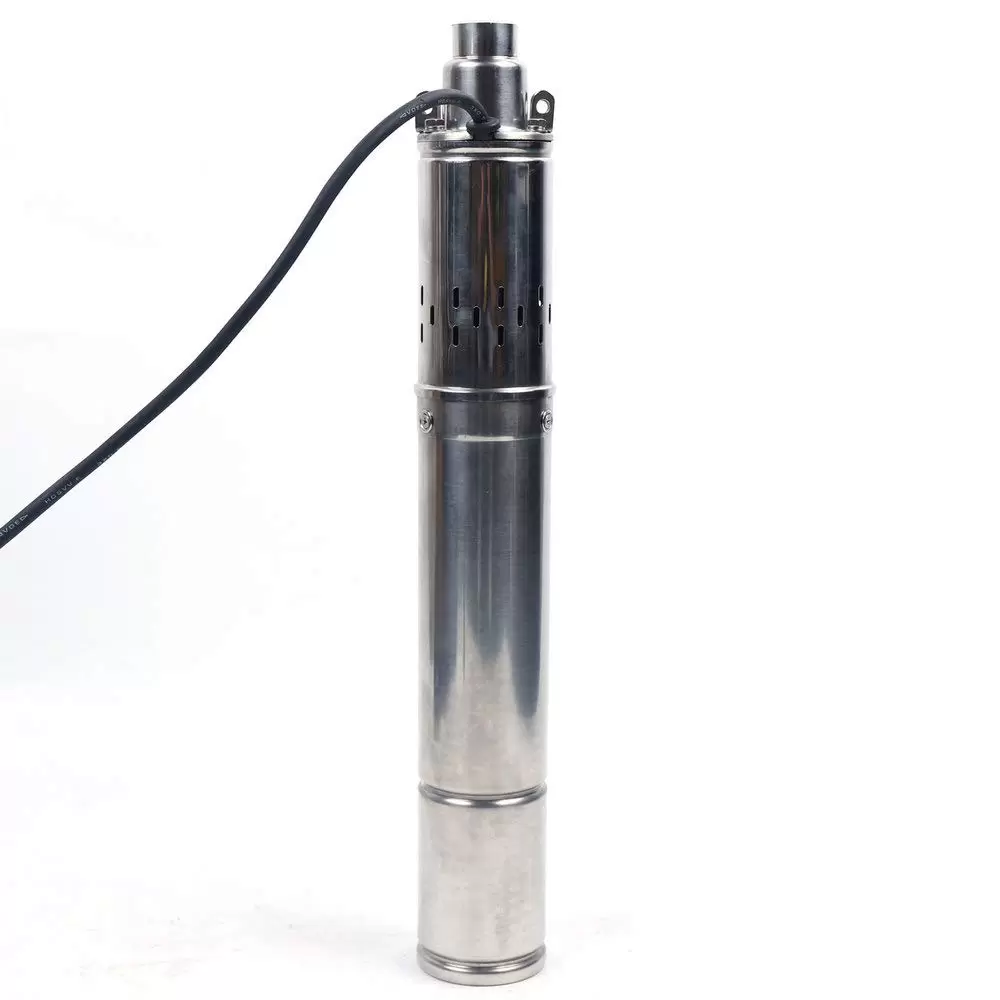Deep Well Pump 3 Inch Stainless Steel Submersible Pump 250w Well Pump Max Flow Rate 1600 L/h 220 V For Removing Deep Fountains Groundwater